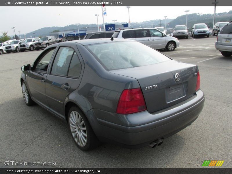 Platinum Grey Metallic / Black 2003 Volkswagen Jetta GL 1.8T Sedan