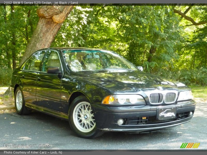 Jet Black / Sand 2002 BMW 5 Series 525i Sedan