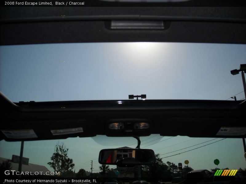 Black / Charcoal 2008 Ford Escape Limited