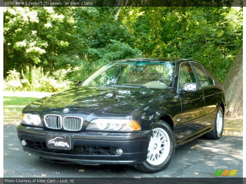 Jet Black / Sand 2002 BMW 5 Series 525i Sedan