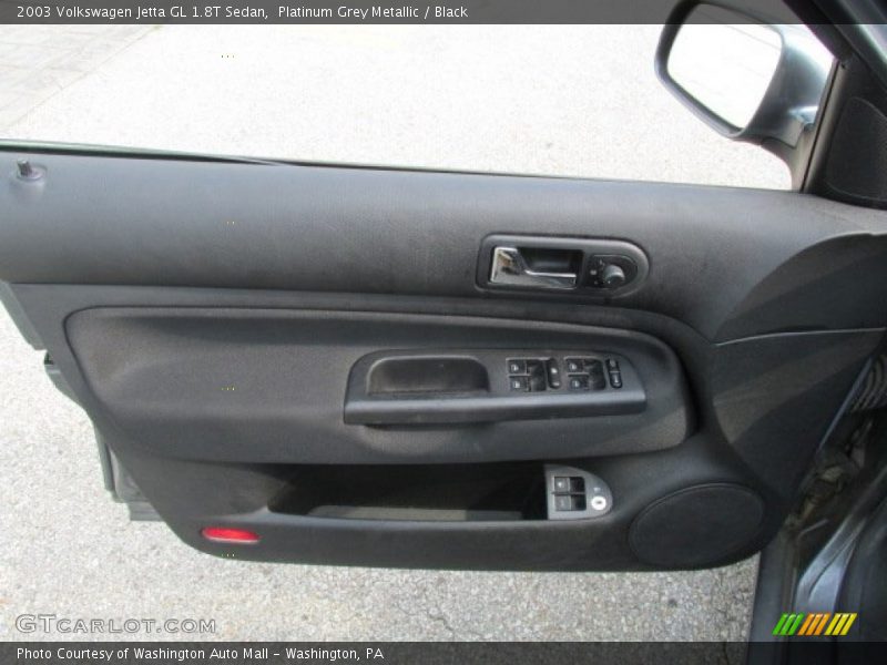 Platinum Grey Metallic / Black 2003 Volkswagen Jetta GL 1.8T Sedan