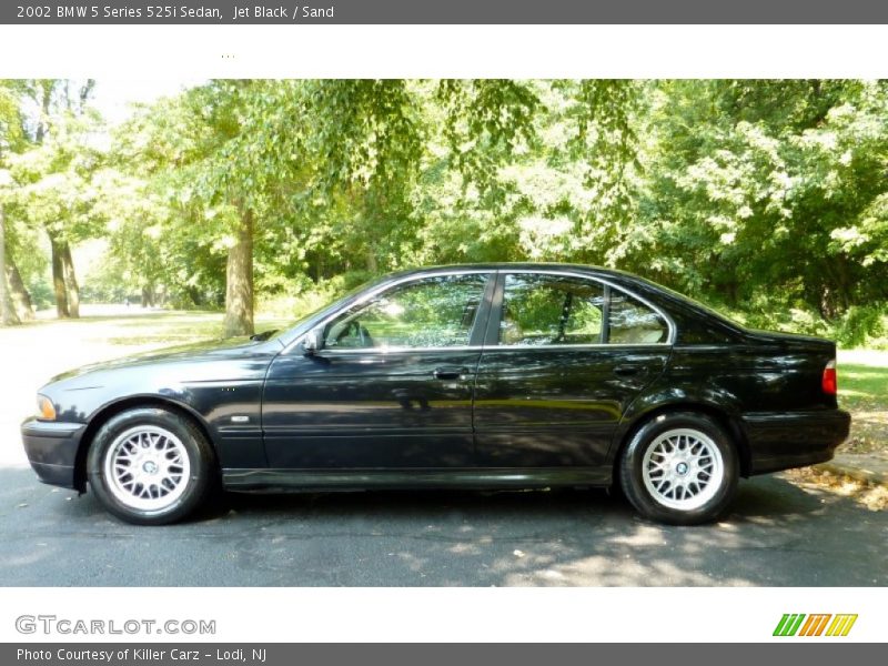 Jet Black / Sand 2002 BMW 5 Series 525i Sedan