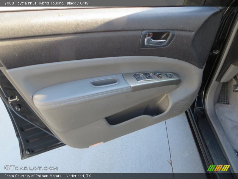 Black / Gray 2008 Toyota Prius Hybrid Touring