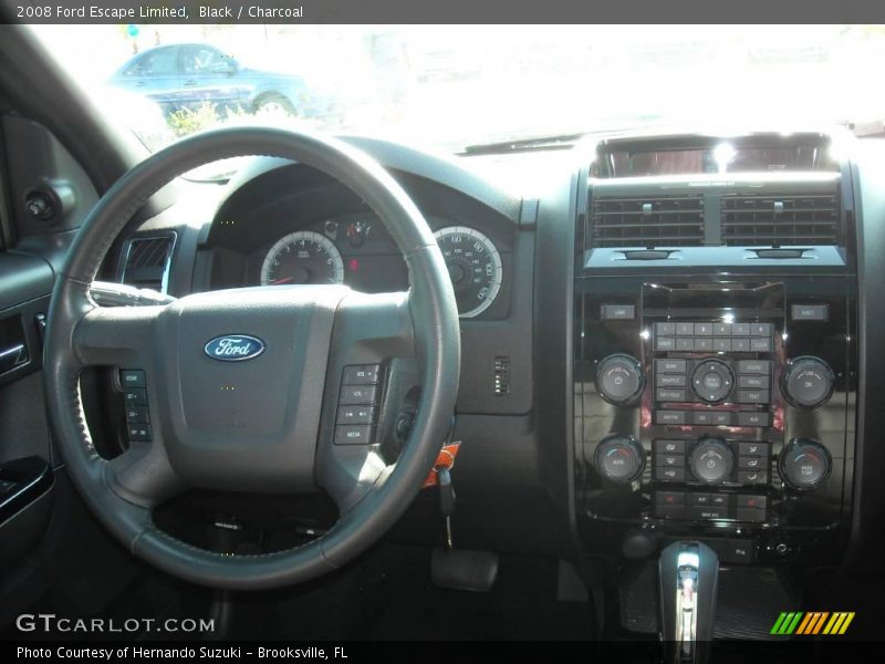 Black / Charcoal 2008 Ford Escape Limited
