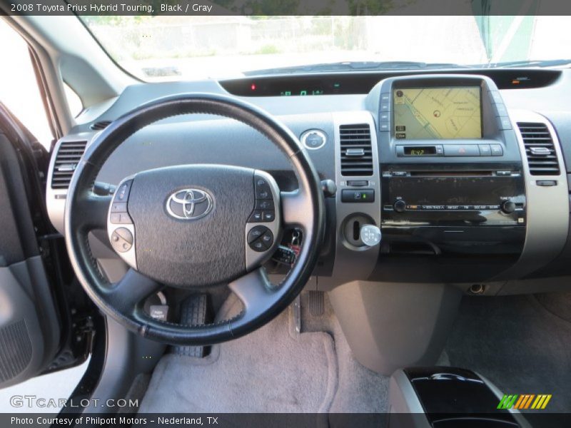 Black / Gray 2008 Toyota Prius Hybrid Touring