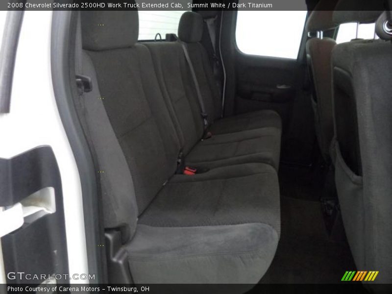 Summit White / Dark Titanium 2008 Chevrolet Silverado 2500HD Work Truck Extended Cab