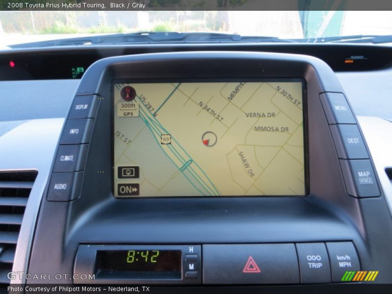 Black / Gray 2008 Toyota Prius Hybrid Touring
