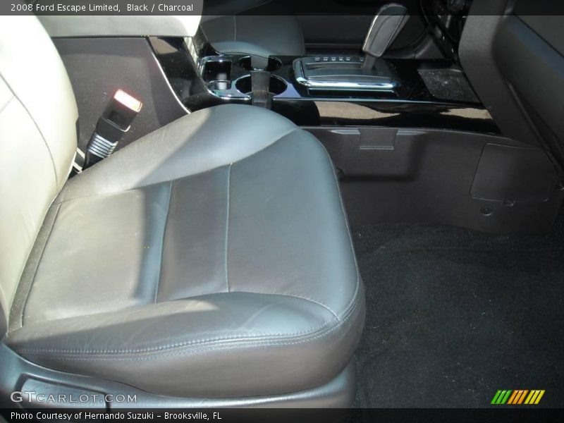 Black / Charcoal 2008 Ford Escape Limited