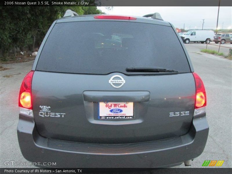 Smoke Metallic / Gray 2006 Nissan Quest 3.5 SE