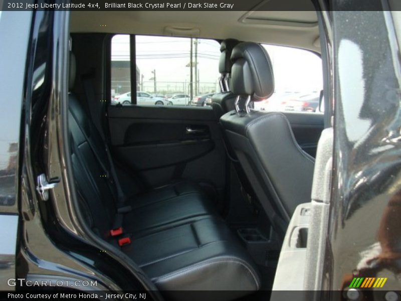 Brilliant Black Crystal Pearl / Dark Slate Gray 2012 Jeep Liberty Latitude 4x4