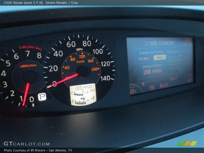 Smoke Metallic / Gray 2006 Nissan Quest 3.5 SE