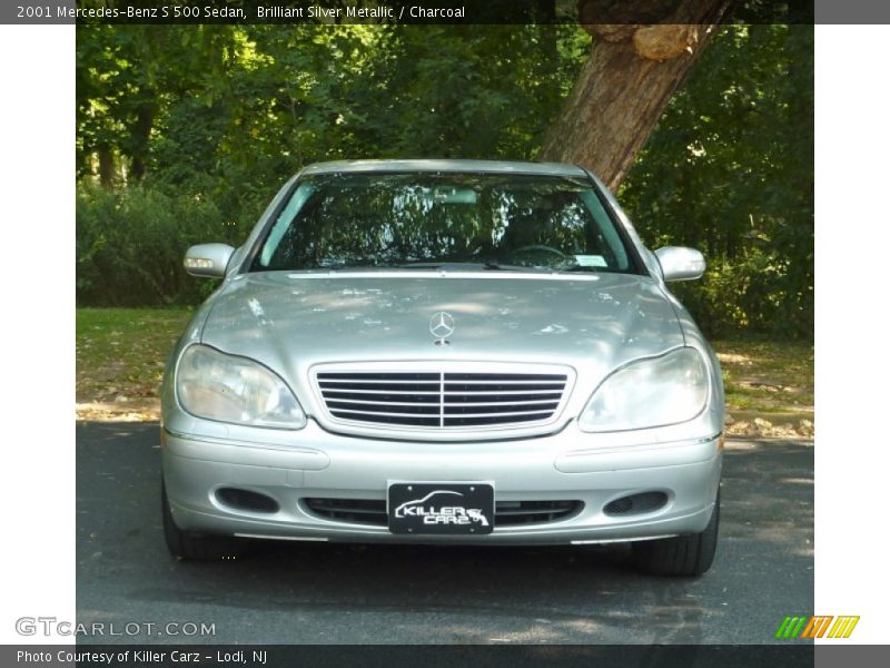 Brilliant Silver Metallic / Charcoal 2001 Mercedes-Benz S 500 Sedan