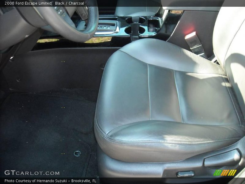 Black / Charcoal 2008 Ford Escape Limited