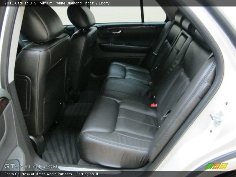 White Diamond Tricoat / Ebony 2011 Cadillac DTS Premium