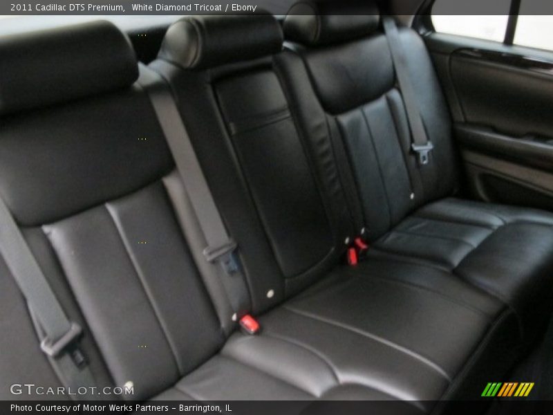 White Diamond Tricoat / Ebony 2011 Cadillac DTS Premium