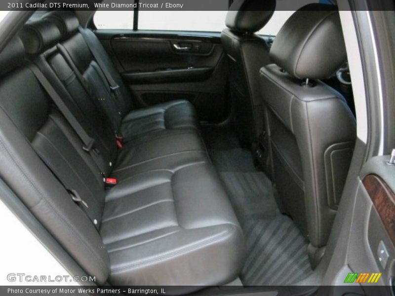 White Diamond Tricoat / Ebony 2011 Cadillac DTS Premium