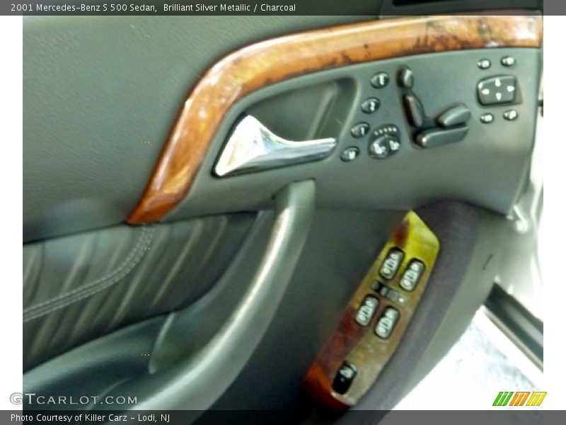 Brilliant Silver Metallic / Charcoal 2001 Mercedes-Benz S 500 Sedan