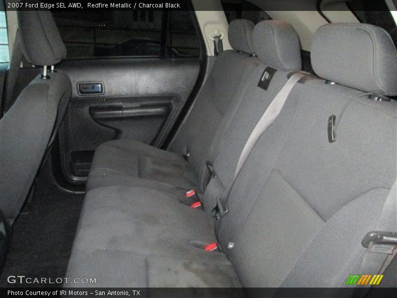 Redfire Metallic / Charcoal Black 2007 Ford Edge SEL AWD