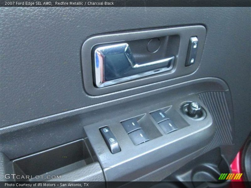 Redfire Metallic / Charcoal Black 2007 Ford Edge SEL AWD
