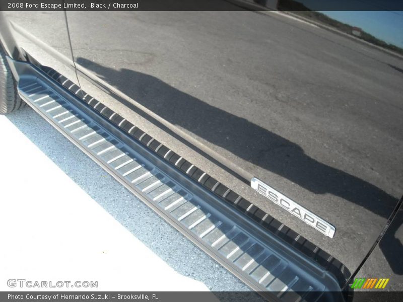 Black / Charcoal 2008 Ford Escape Limited