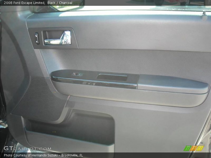 Black / Charcoal 2008 Ford Escape Limited