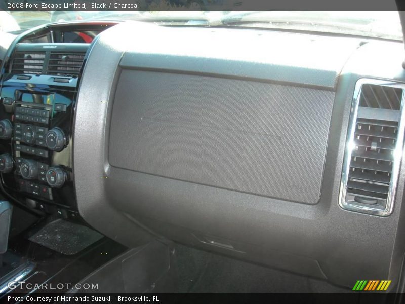 Black / Charcoal 2008 Ford Escape Limited