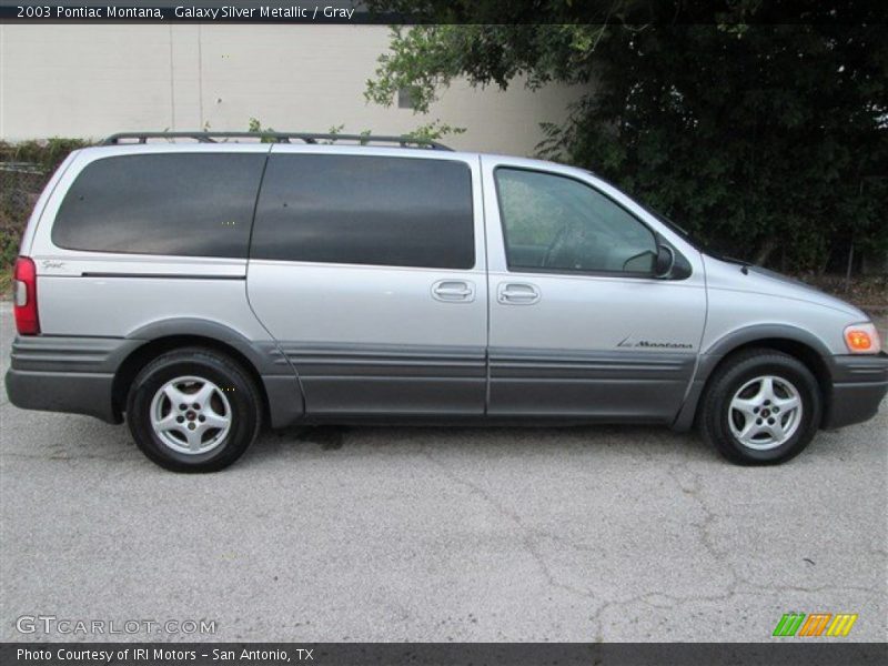 Galaxy Silver Metallic / Gray 2003 Pontiac Montana