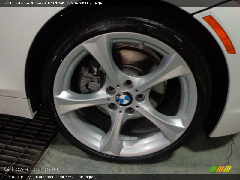 Alpine White / Beige 2011 BMW Z4 sDrive30i Roadster