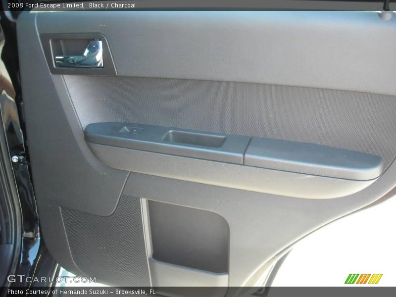 Black / Charcoal 2008 Ford Escape Limited