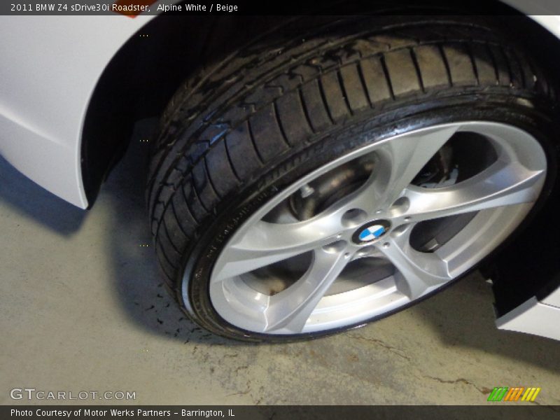 Alpine White / Beige 2011 BMW Z4 sDrive30i Roadster