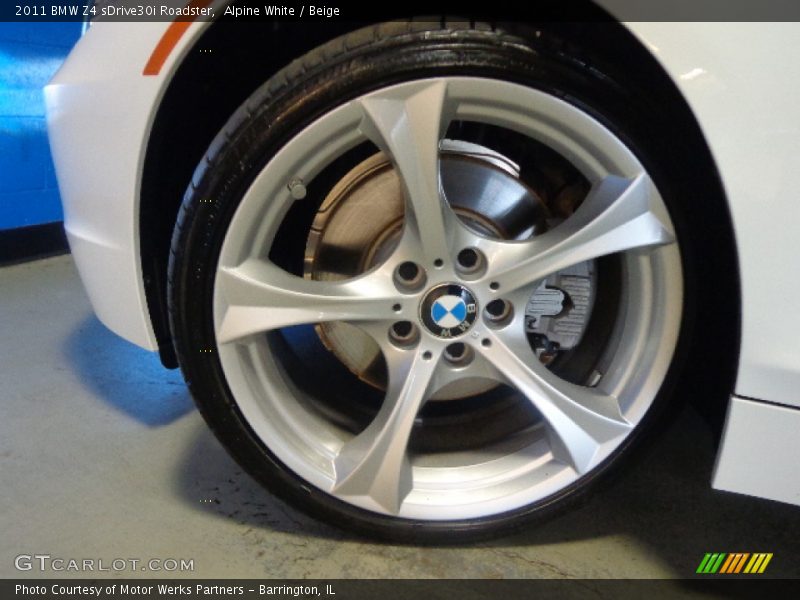 Alpine White / Beige 2011 BMW Z4 sDrive30i Roadster