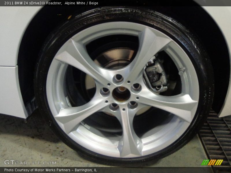 Alpine White / Beige 2011 BMW Z4 sDrive30i Roadster