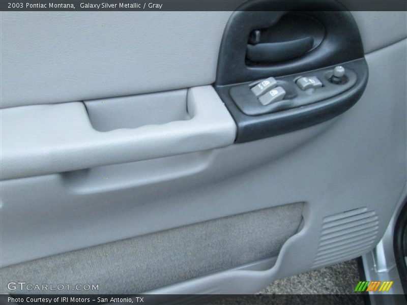 Galaxy Silver Metallic / Gray 2003 Pontiac Montana