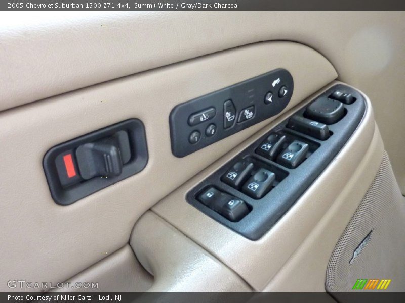 Summit White / Gray/Dark Charcoal 2005 Chevrolet Suburban 1500 Z71 4x4