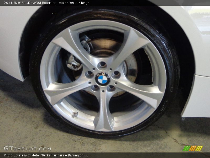 Alpine White / Beige 2011 BMW Z4 sDrive30i Roadster