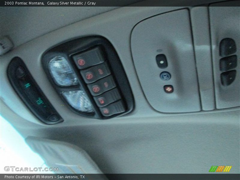 Galaxy Silver Metallic / Gray 2003 Pontiac Montana
