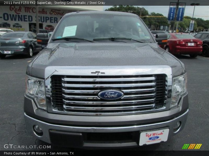 Sterling Grey Metallic / Steel Gray 2011 Ford F150 FX2 SuperCab