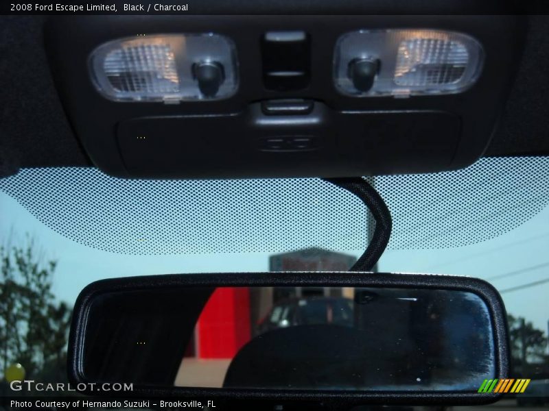 Black / Charcoal 2008 Ford Escape Limited