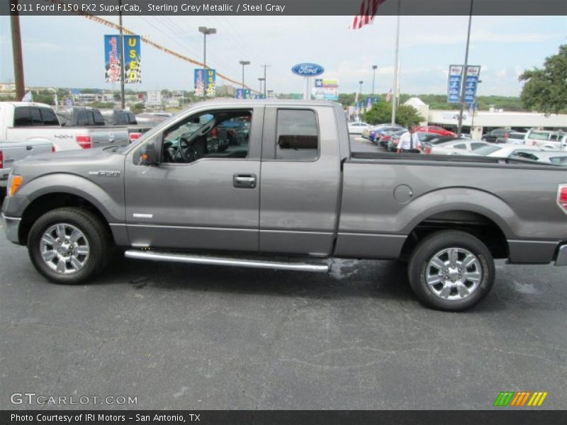 Sterling Grey Metallic / Steel Gray 2011 Ford F150 FX2 SuperCab