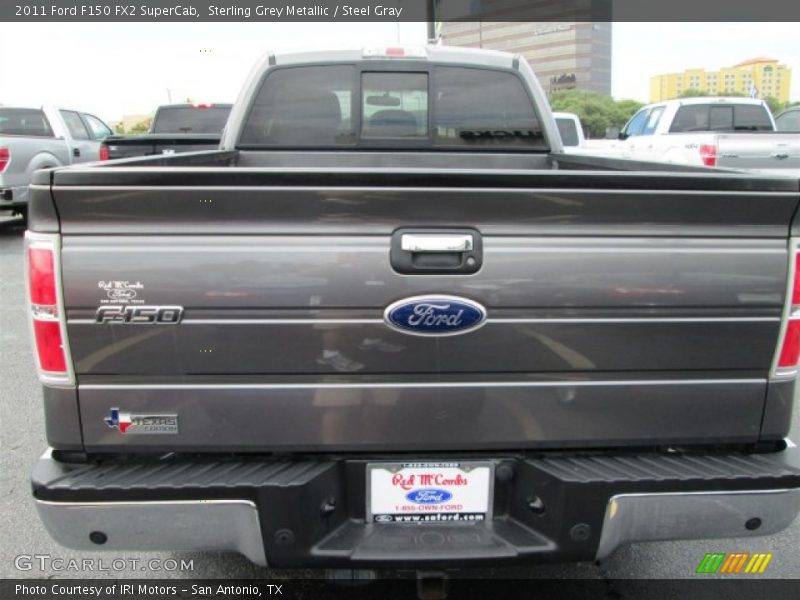 Sterling Grey Metallic / Steel Gray 2011 Ford F150 FX2 SuperCab