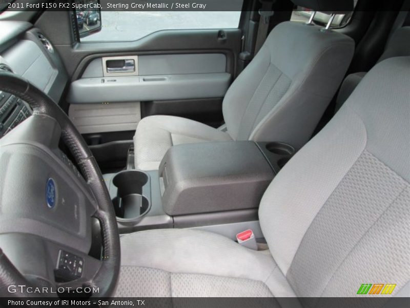 Sterling Grey Metallic / Steel Gray 2011 Ford F150 FX2 SuperCab