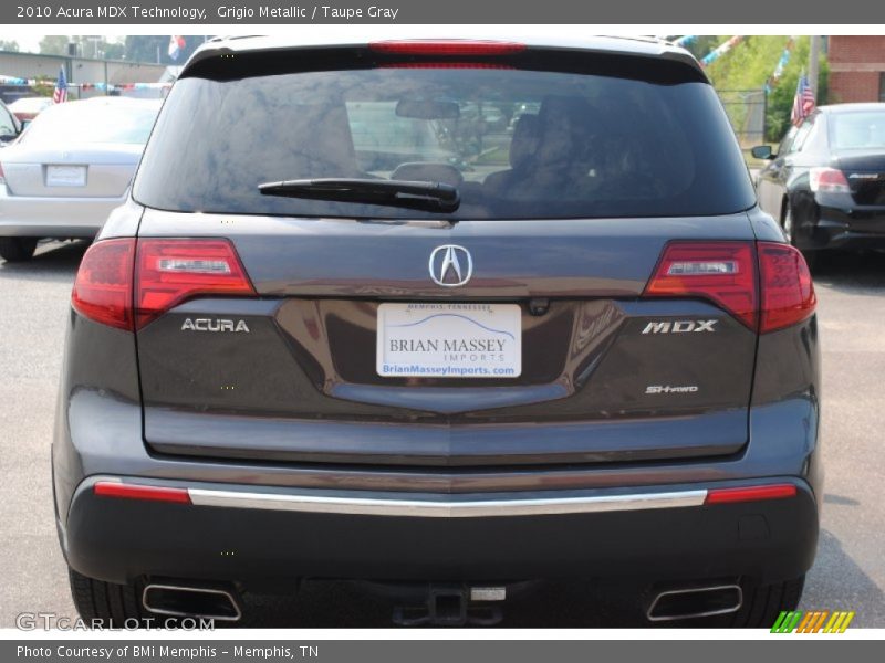 Grigio Metallic / Taupe Gray 2010 Acura MDX Technology