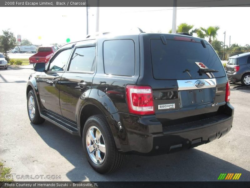 Black / Charcoal 2008 Ford Escape Limited