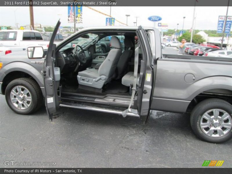 Sterling Grey Metallic / Steel Gray 2011 Ford F150 FX2 SuperCab