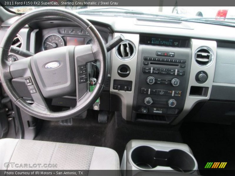 Sterling Grey Metallic / Steel Gray 2011 Ford F150 FX2 SuperCab