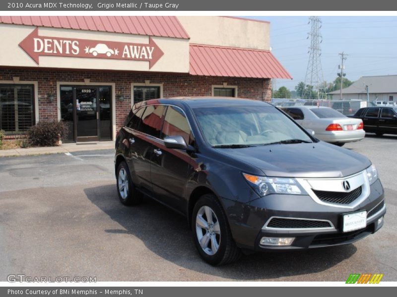 Grigio Metallic / Taupe Gray 2010 Acura MDX Technology