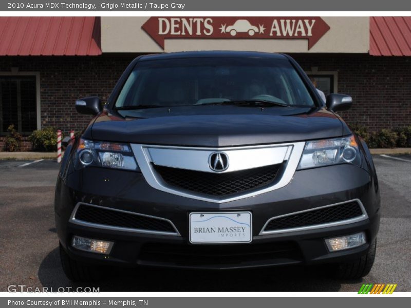 Grigio Metallic / Taupe Gray 2010 Acura MDX Technology