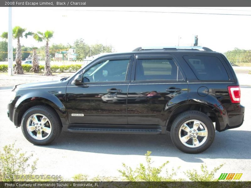 Black / Charcoal 2008 Ford Escape Limited