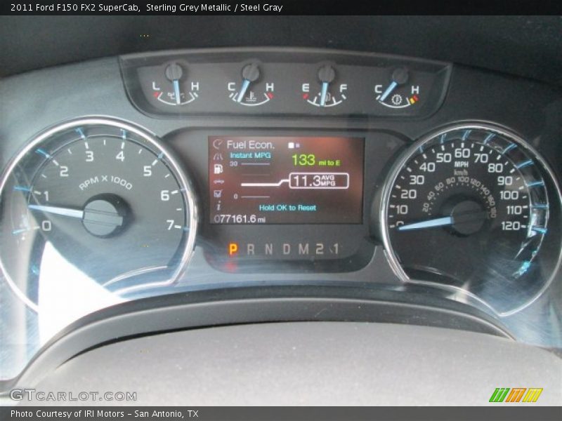 Sterling Grey Metallic / Steel Gray 2011 Ford F150 FX2 SuperCab