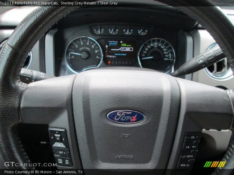 Sterling Grey Metallic / Steel Gray 2011 Ford F150 FX2 SuperCab